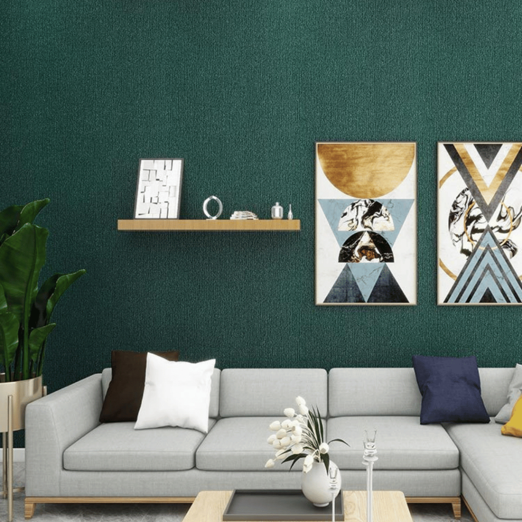 RTY Wallpaper Dinding Motif Polos & Motif Kartun Wallpaper Roll Dinding Wallpaper n Roll Wallpaper