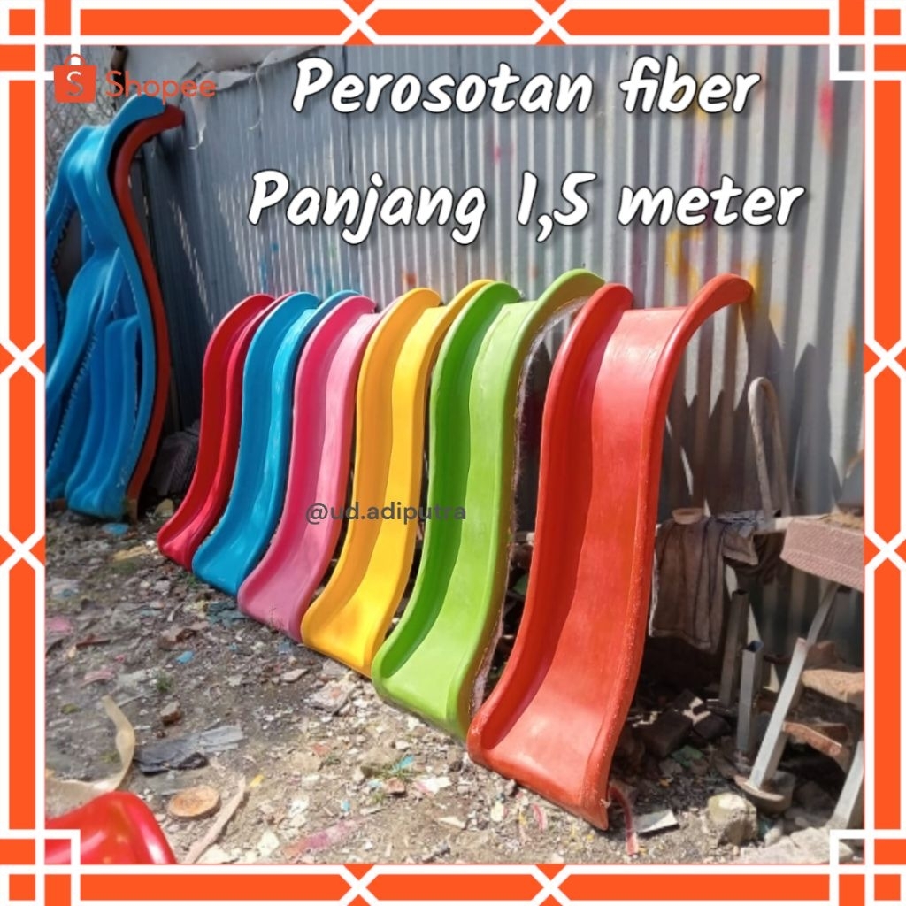 PEROSOTAN FIBER PANJANG 1,5 METER - PEROSOTAN UNTUK KOLAM RENANG , TAMAN BERMAIN KANAK-KANAK  SEKOLA