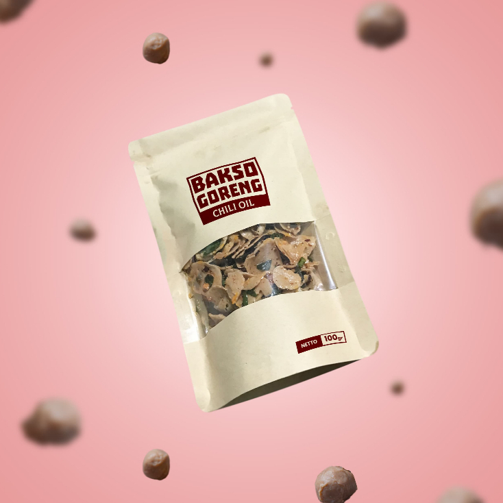 

Baso Goreng Chili Oil Premium Kemasan Ziplock 100gr Siap Santap!