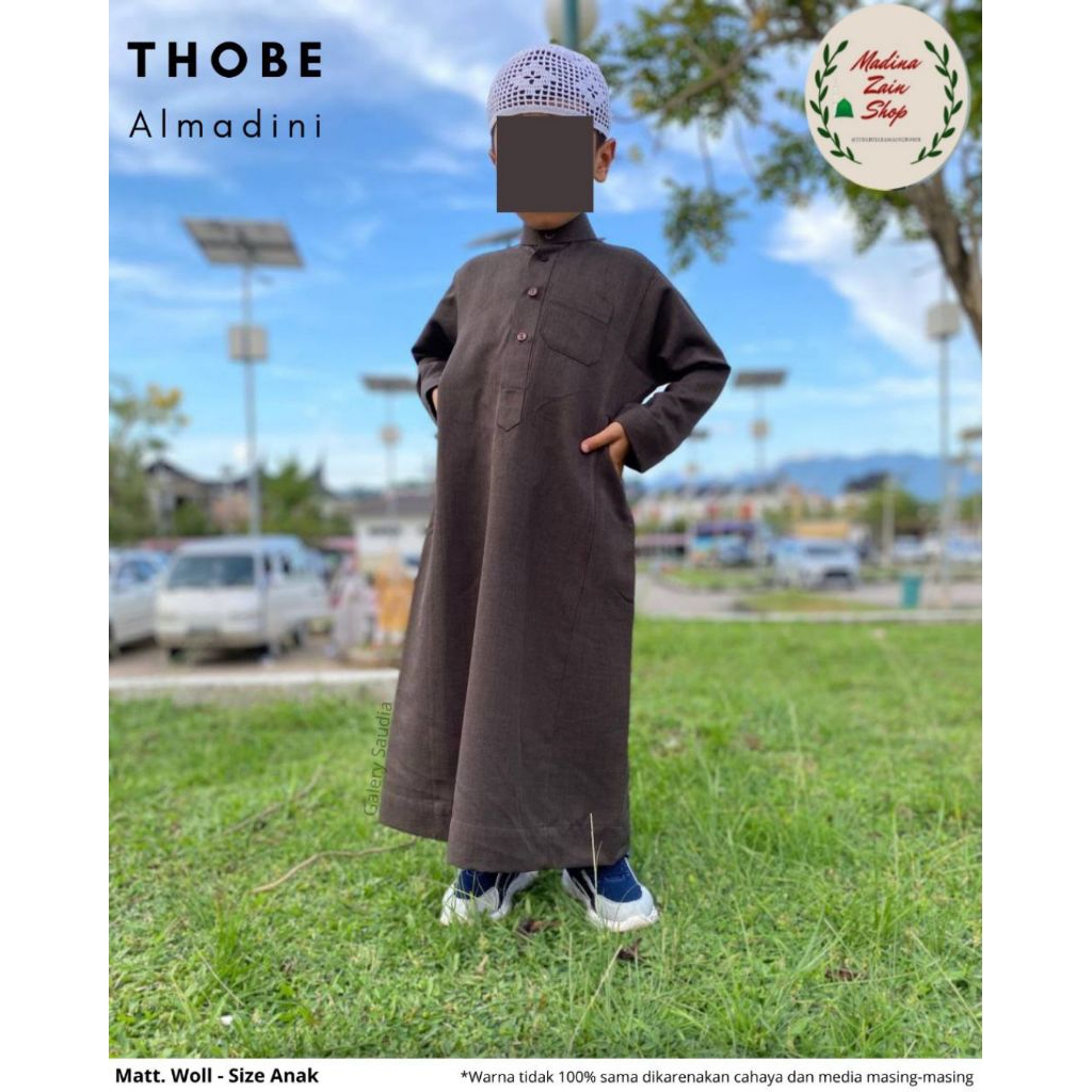 Jubah Thobe Almadini Woll Remaja