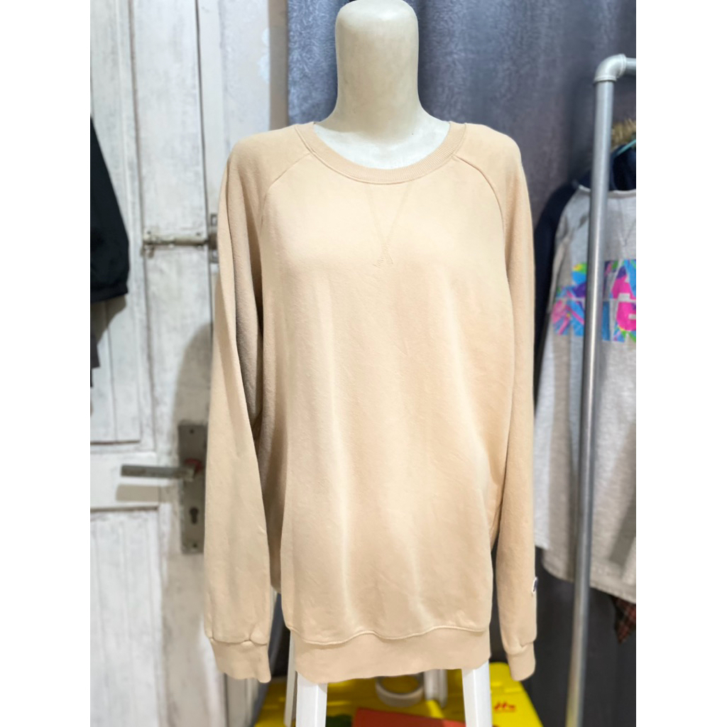 AcoveR Crew neck Basic warna Coksu