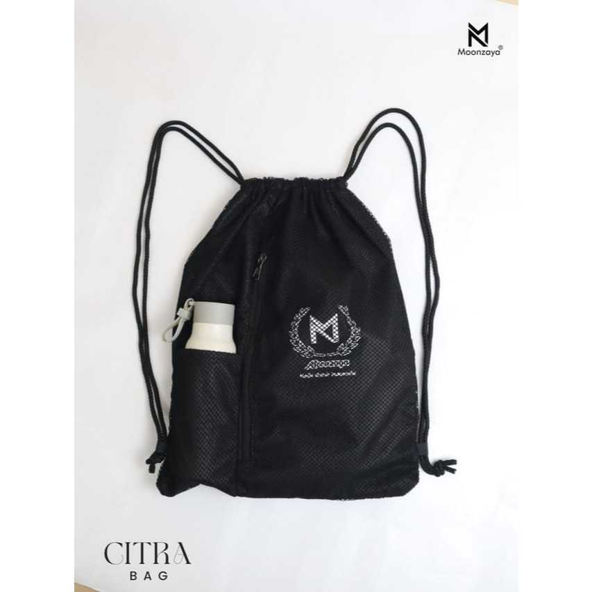 MOONZAYA CITRA BAG BY MOONZAYA TAS SERUT CITRA BLACK