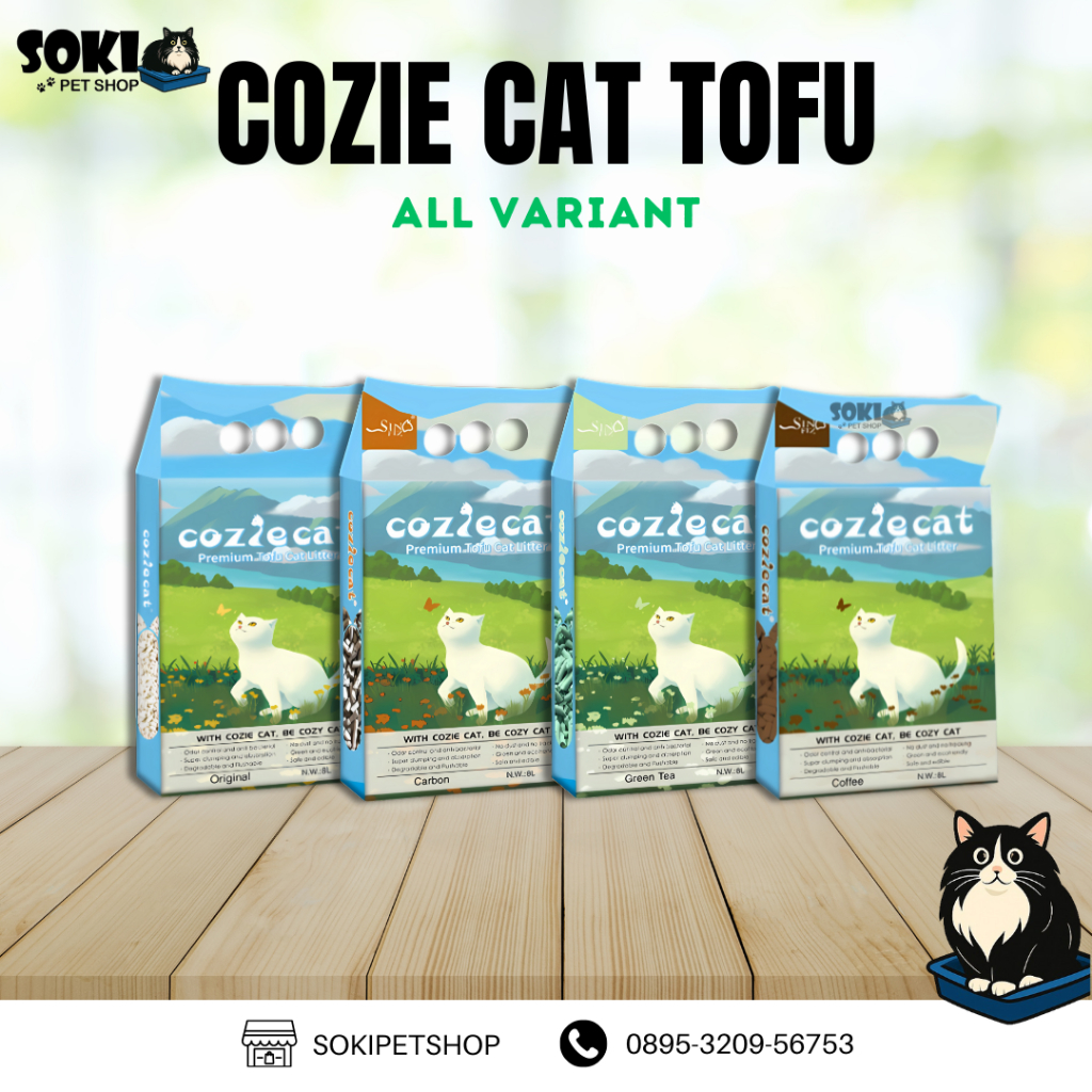 Cozie Cat Tofu All Variant 8L