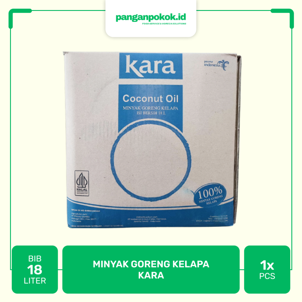 

KARA Minyak Goreng Kelapa BIB 18 L
