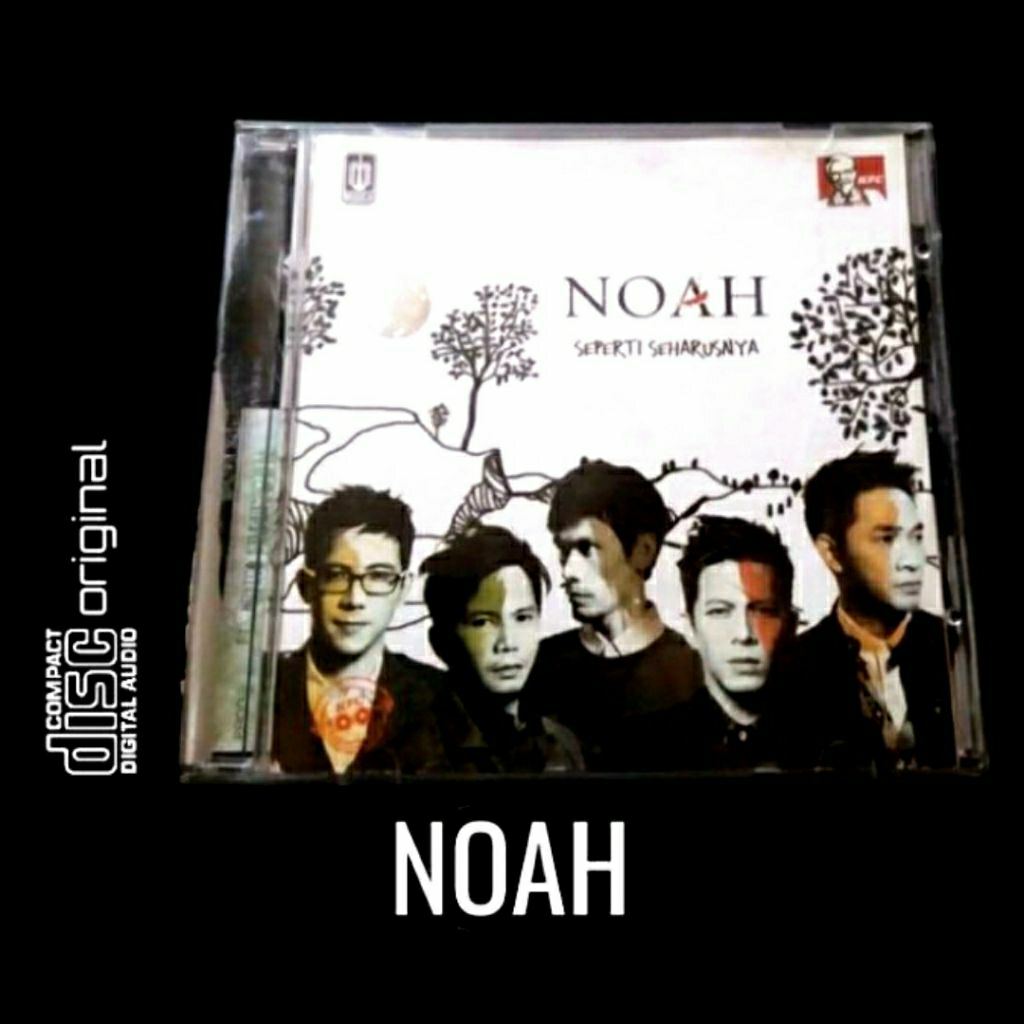 cd musik NOAH SEPERTI SEHARUSNYA original
