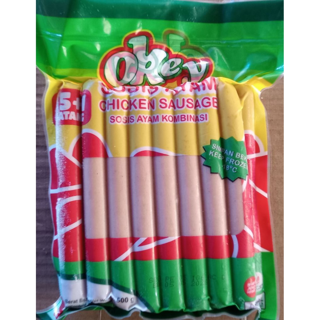 

Sosis Okey Ayam Kombinasi 500g/Zee Frozen Mart