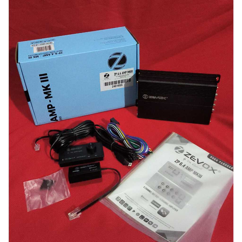 DSP Zevox ZP 6.4 AMP MKlll 31 band New dsp Zevox