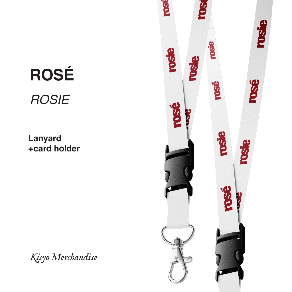 

ROSE - ROSIE Lanyard + Cardholder | Merchandise ROSE BLACKPINK