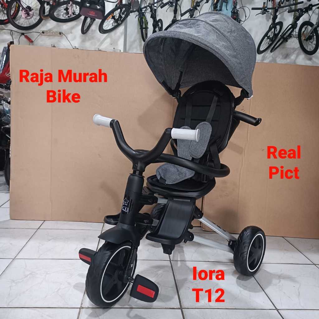 Sepeda Anak Roda Tiga Iora T12 Lipat Sepeda Anak Roda Tiga Lipat Iora