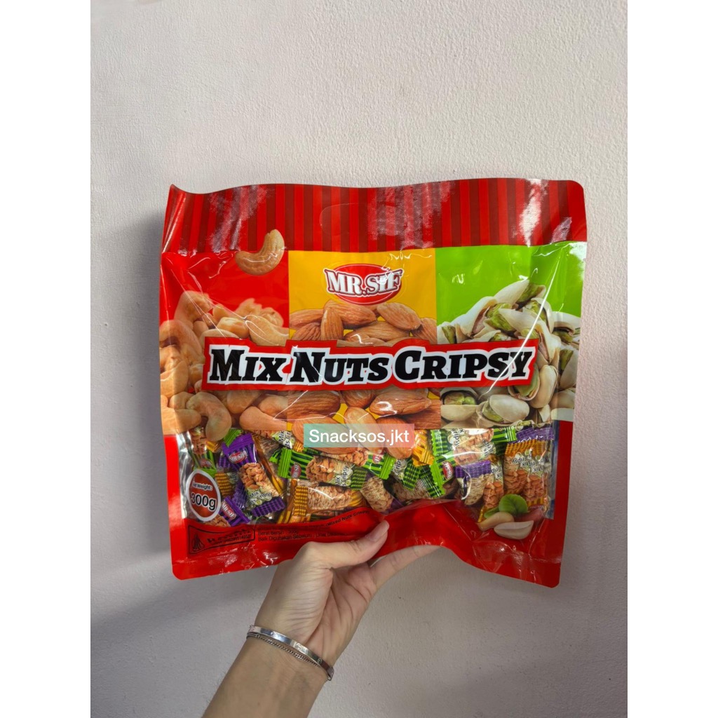 

MR SIF MIXED NUTS CRIPSY - KACANG MIX 300GR