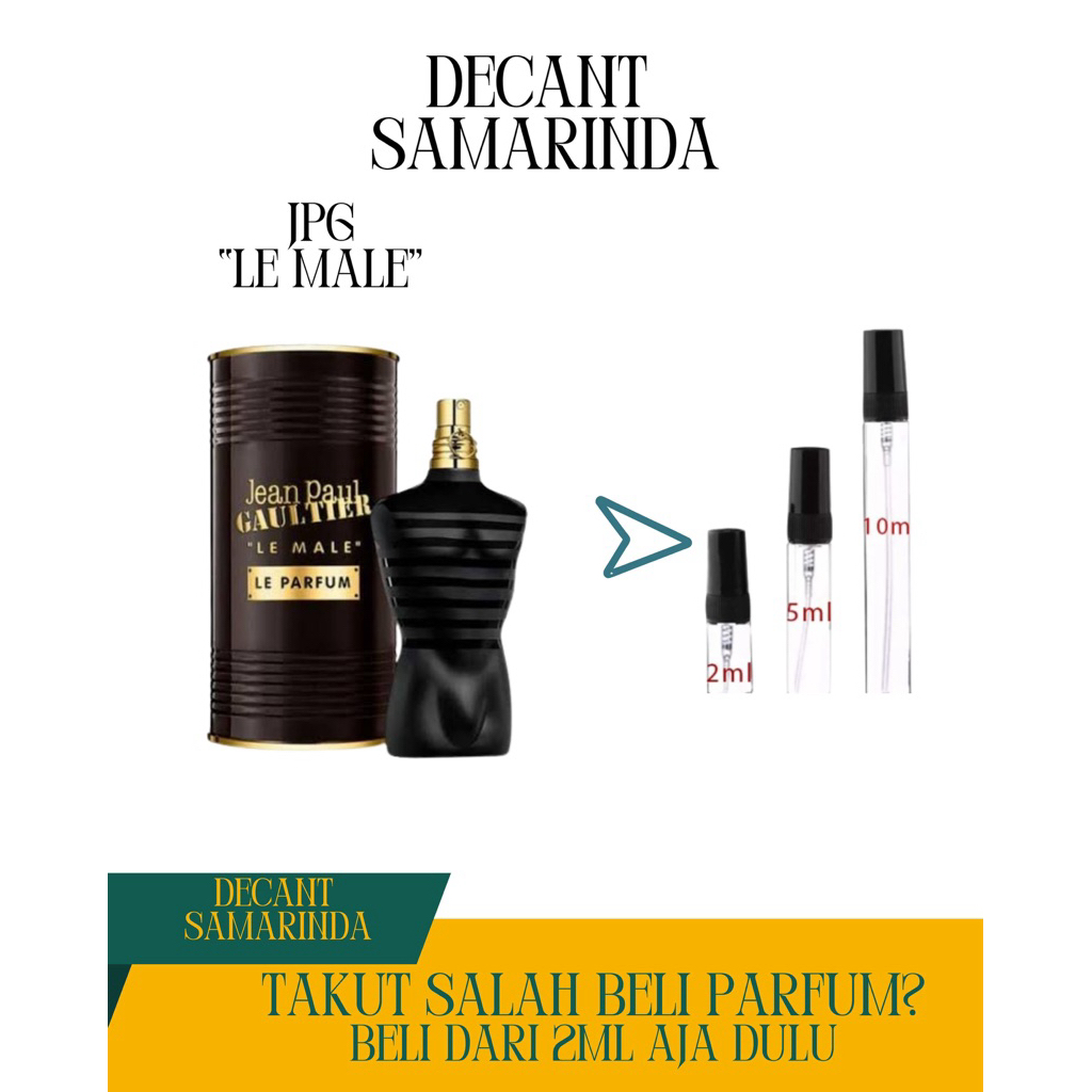 [DECANT] JPG LE MALE PARFUME