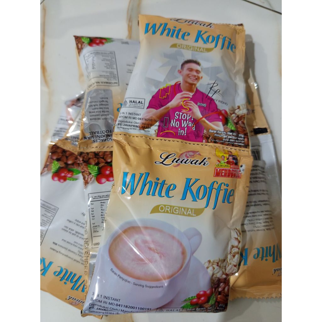 

KOPI LUWAK WHITE KOFFIE RENTENG( 10 PCS) ORIGINAL