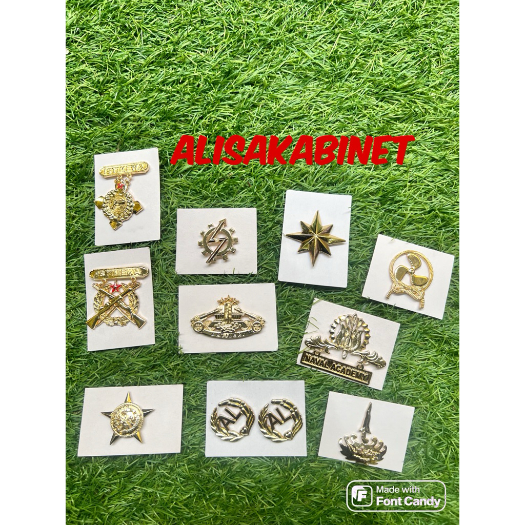 Brivet PDH Exclusive Tanpa Dibraso Taruna TNI AL