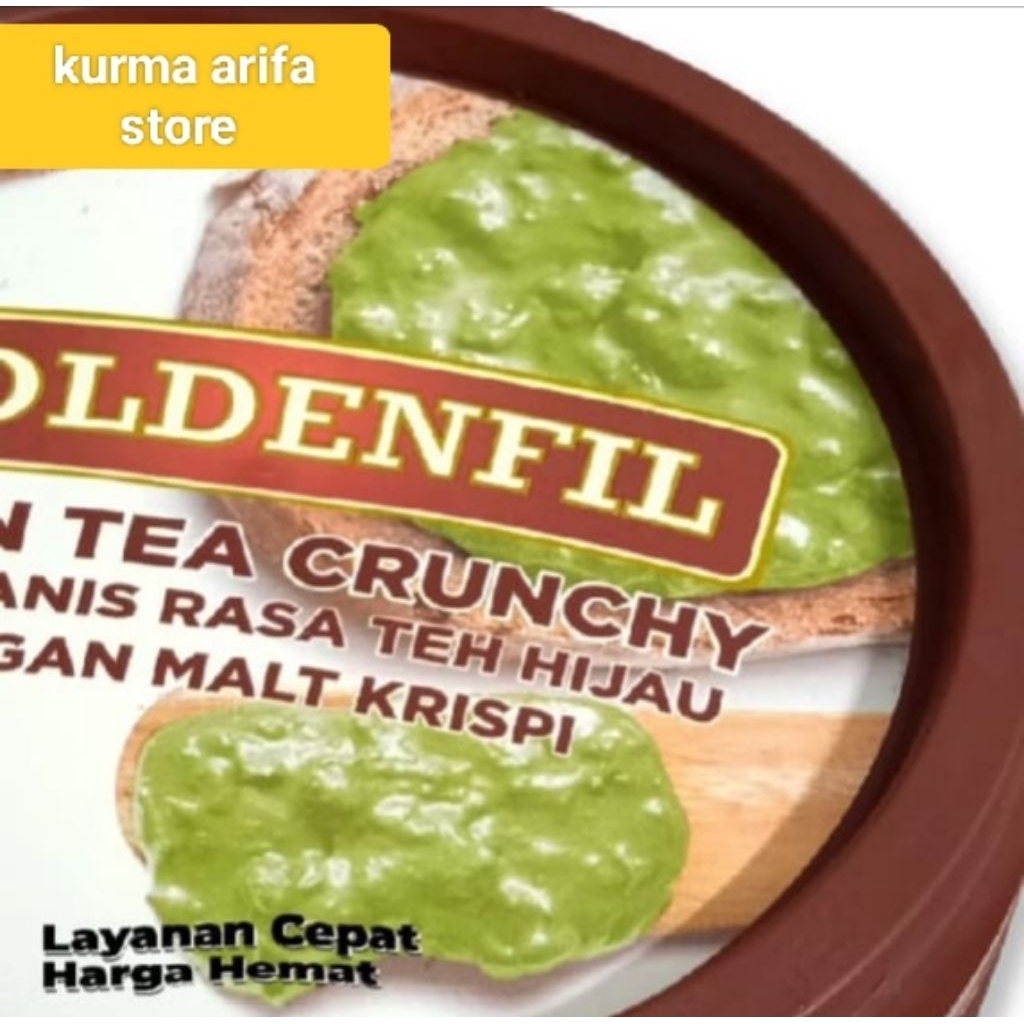 

Goldenfil Green Tea Crunchy 1 kg / Goldenfil Ocha Matcha Teh hijau