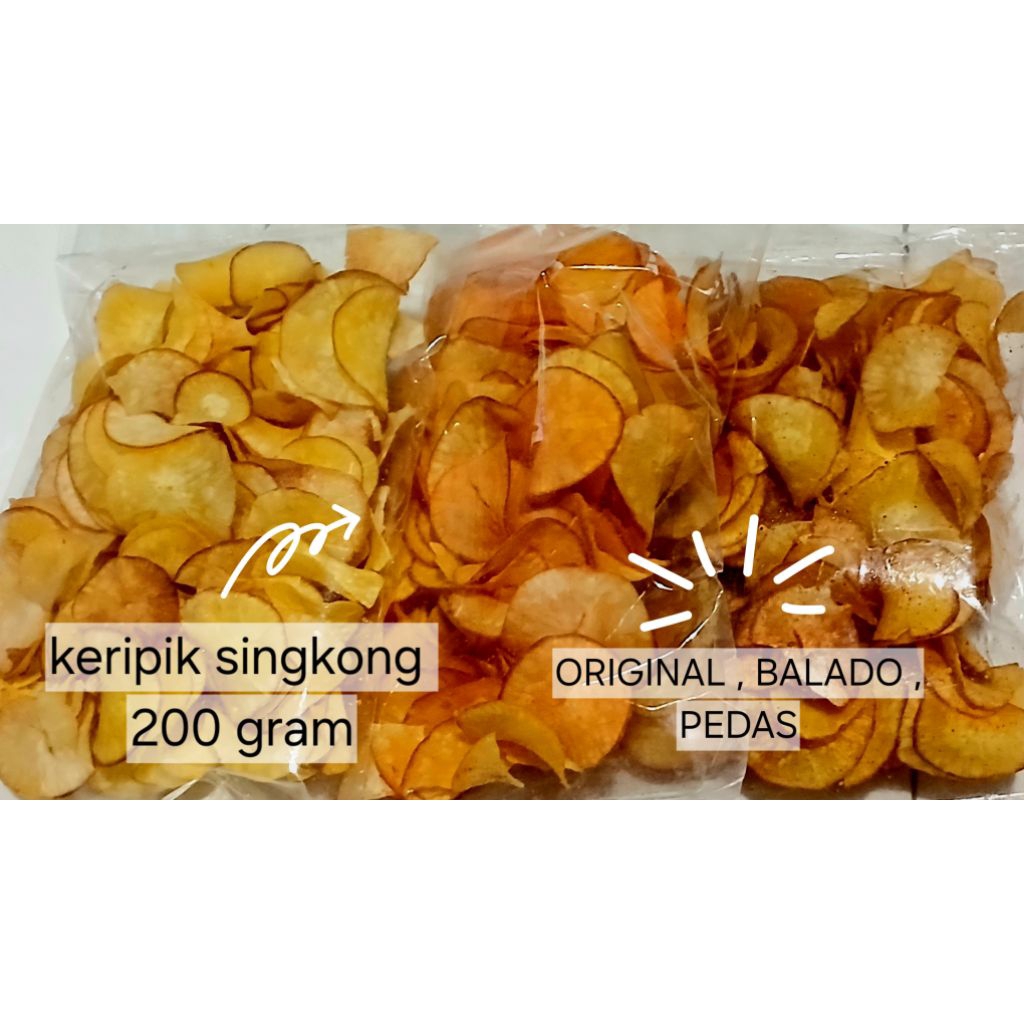 

KERIPIK SINGKONG TER TER ENAK