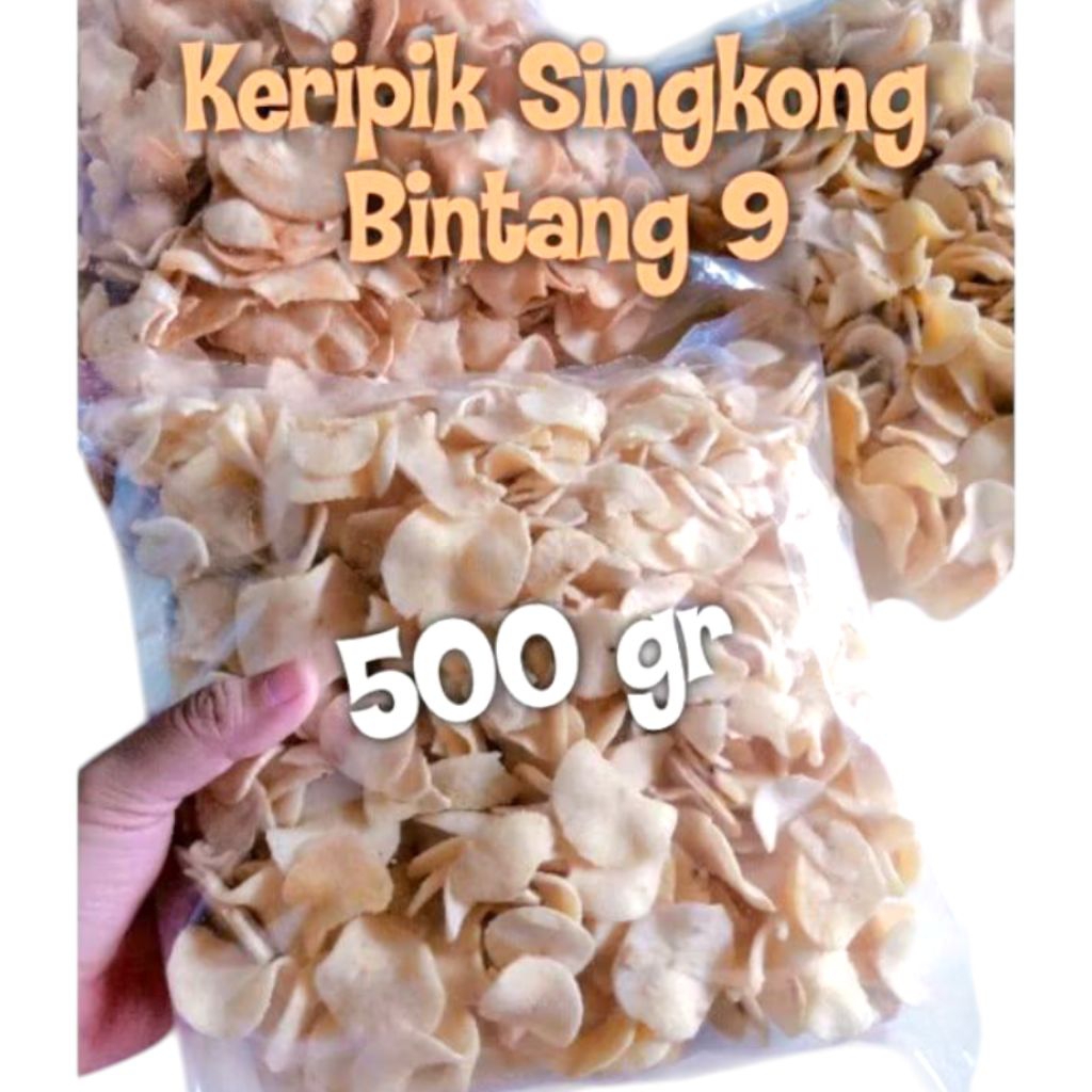 

Keripik Singkong 1 Kg Cap Bintang 9 Khas Madura