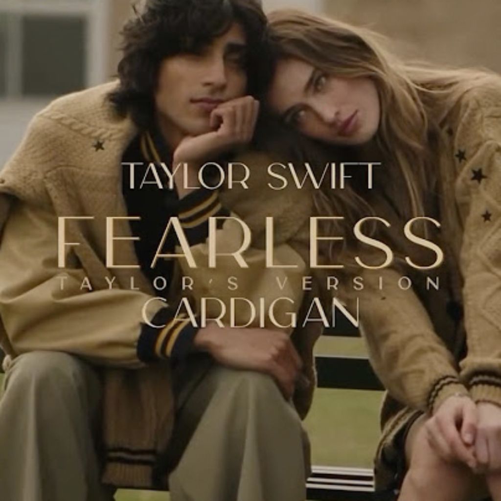 TAYLOR SWIFT FEARLESS CARDIGAN MERCH