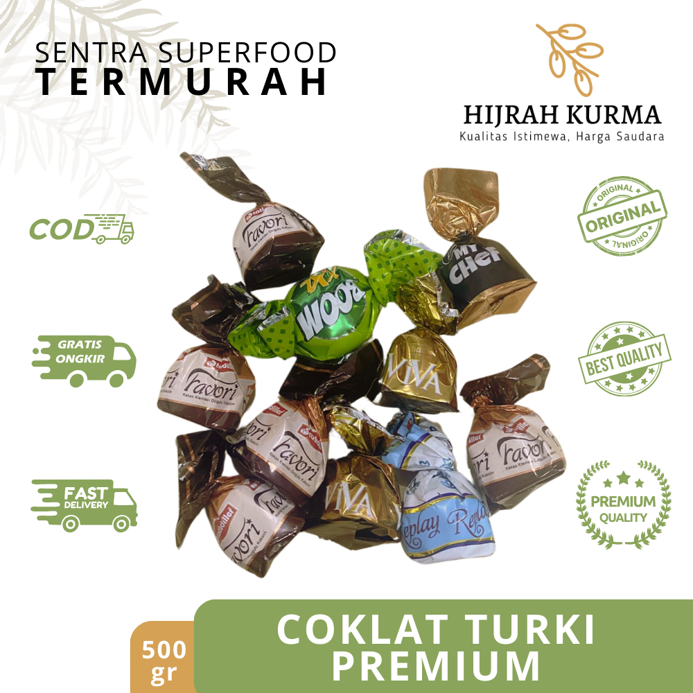 

Coklat Turki Premium 500gr | Tatlidiller Super Mix 500gr | Coklat Sulthan