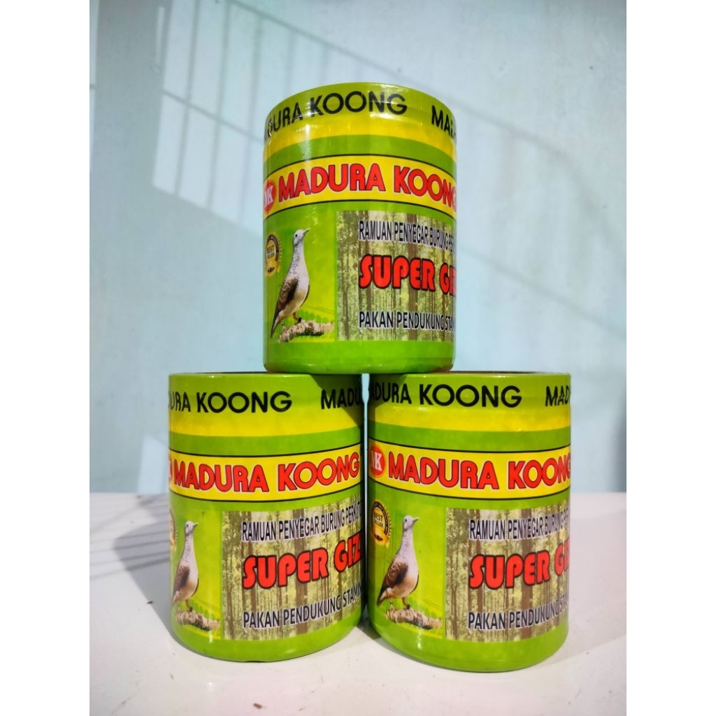 Madura Koong Pakan burung Perkutut