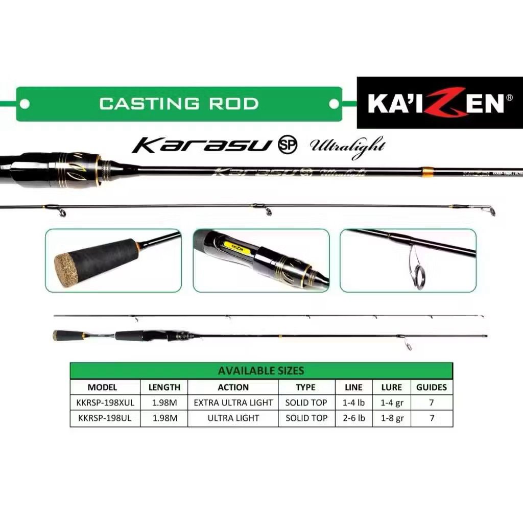joran Ka’izen Karasu SP rod kaizen karasu sp joran ul joran murah Joran casting rod kaizen katon SP 
