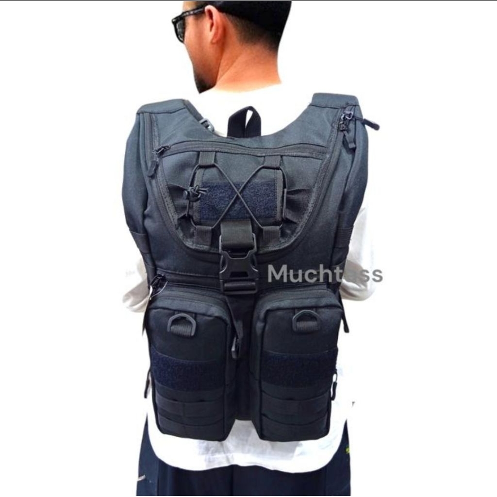 Hydropack Tas Sepeda Tactical Army Tas Sepeda Fungsional Motocross Trail-Army