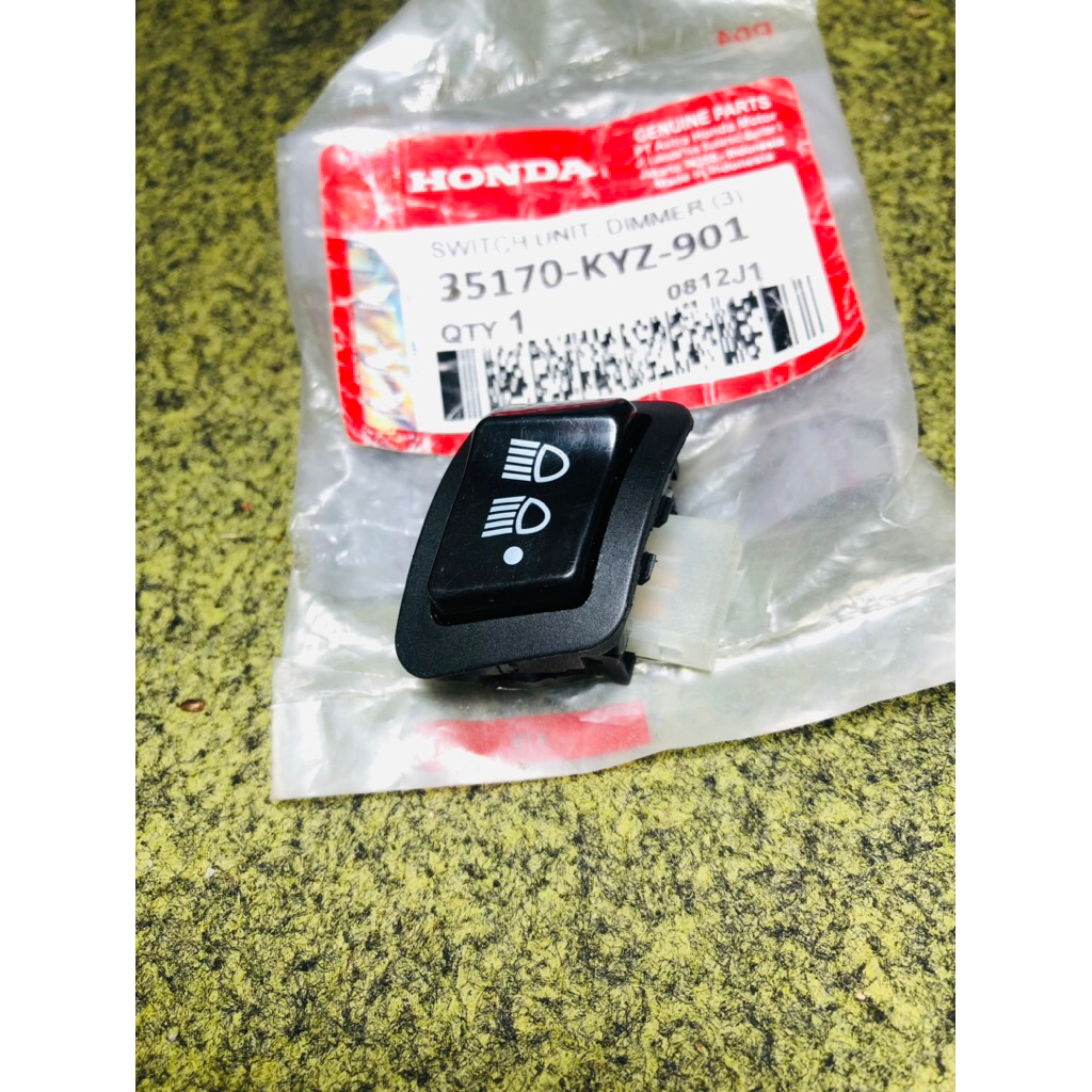 Tombol switch saklar lampu dim jauh dekat honda blade beat pop supra 125 revo 110 scoopy vario led t