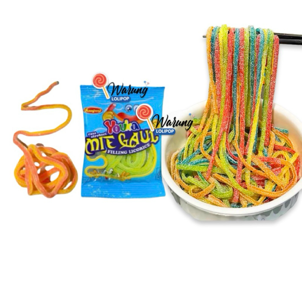 

Classica2106 Permen Mie Gaul Youka 20 X 10 Gr Rasa Buah By Warung Lolipop