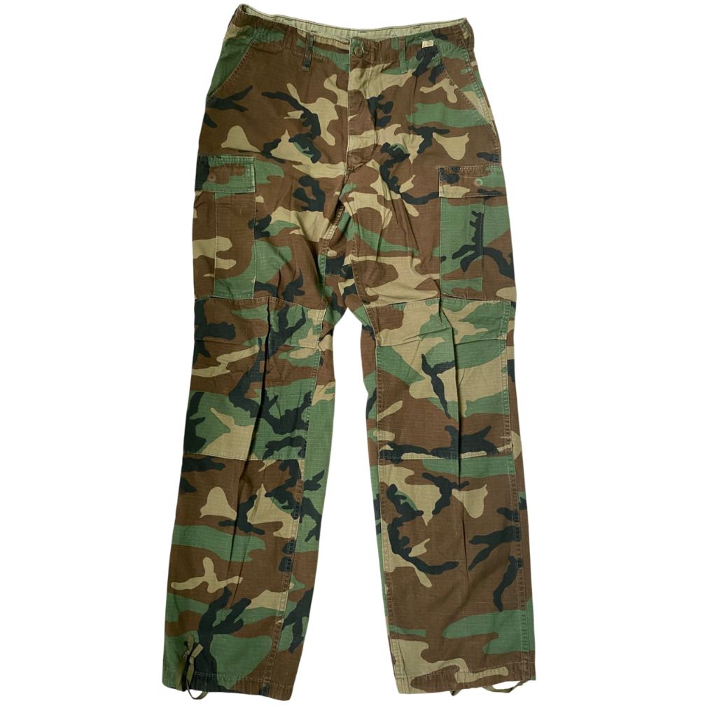 Celana Trousers Kargo Loreng Woodland Tentara Amerika US Army