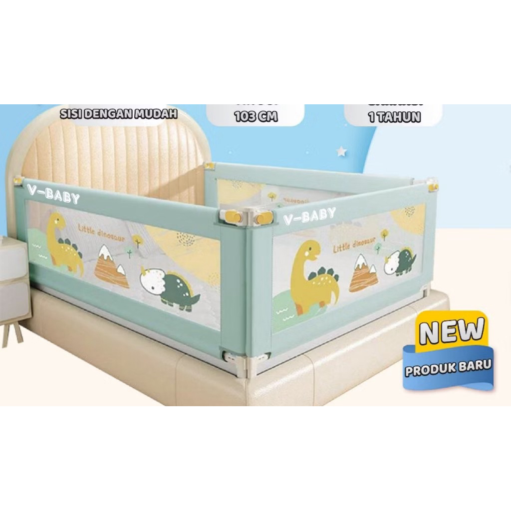 preloved bed rail bayi