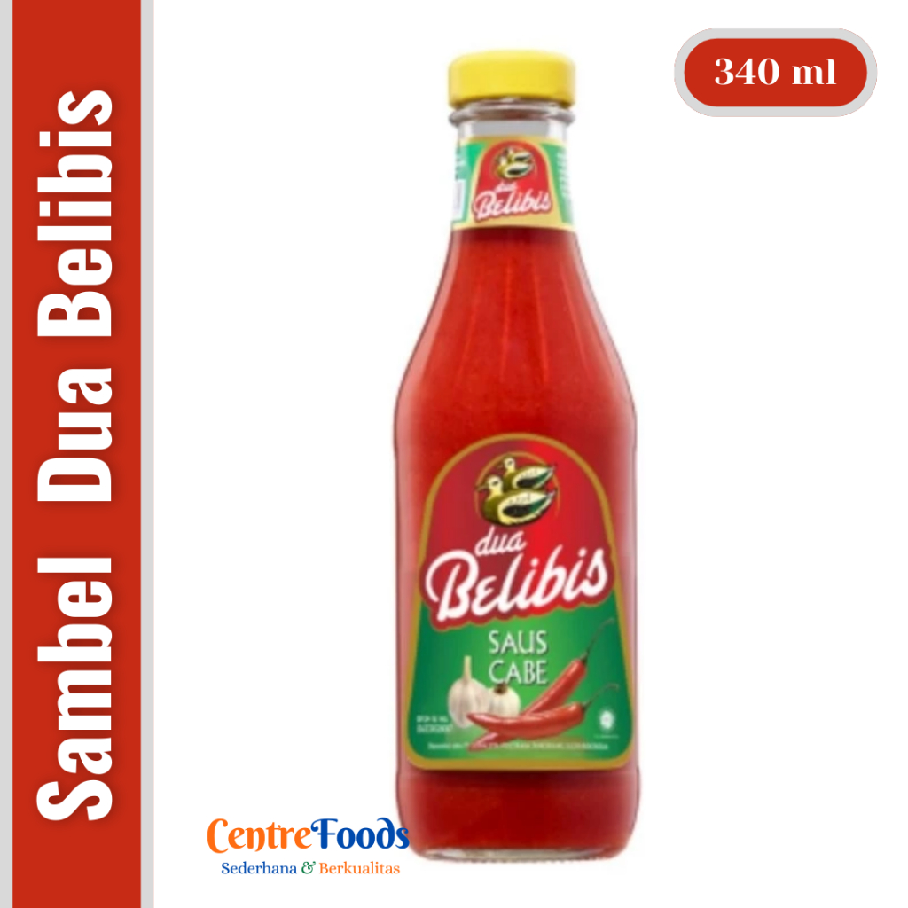 

Sambal Belibis Asli - Saus Cabe DUA BELIBIS | 340 ml [ Harga Per BTL ]