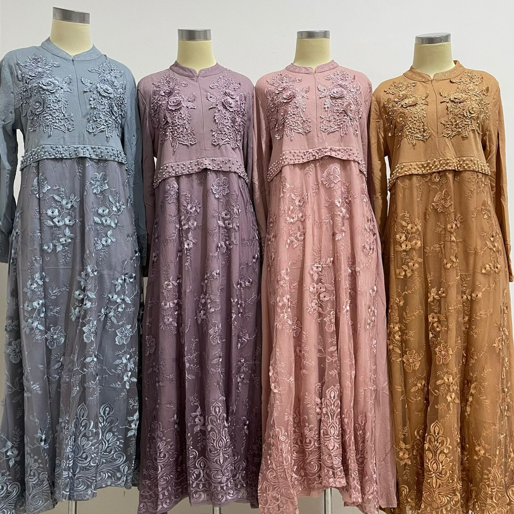 gamis tille resleting YL338