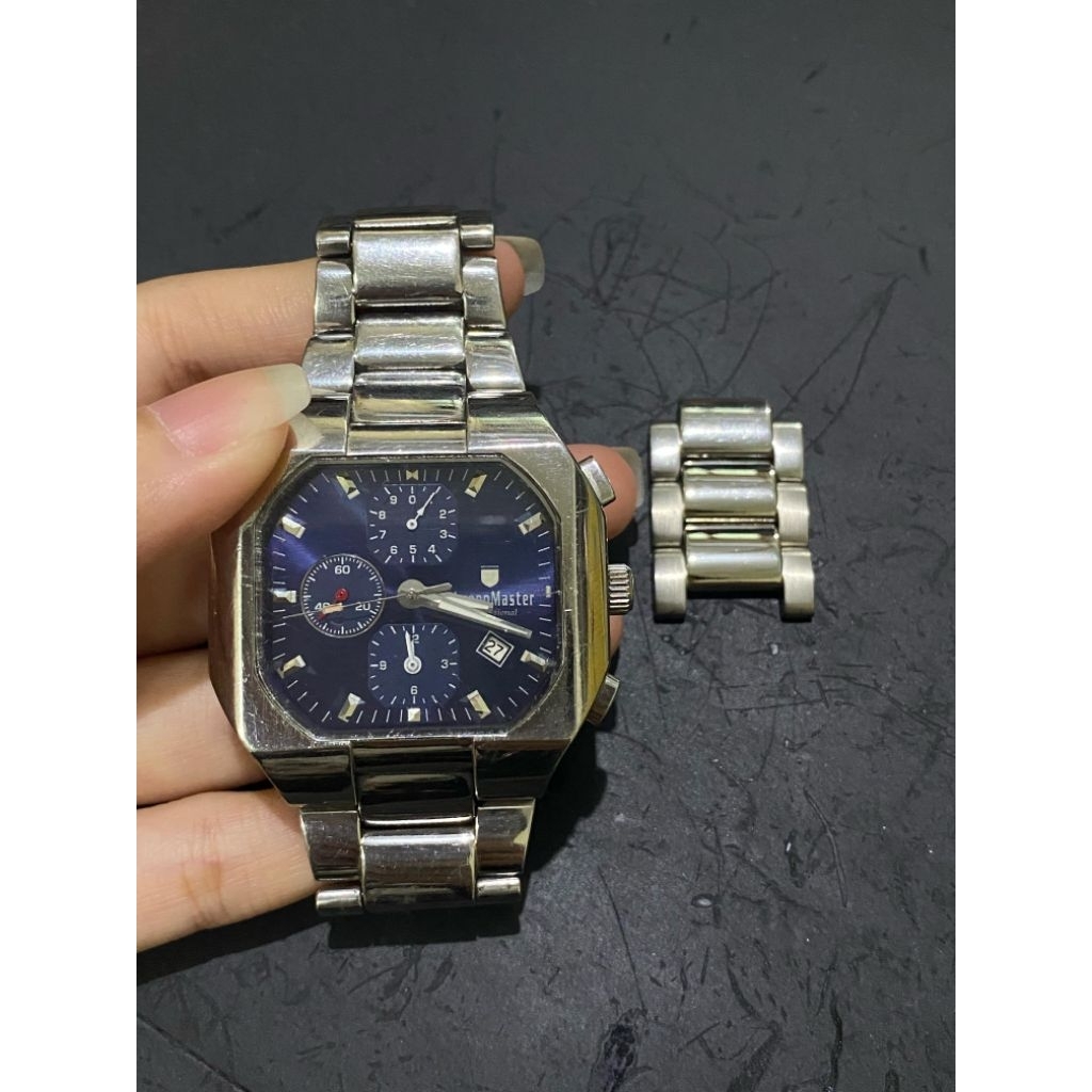 jam Chronomaster swiss blue dial