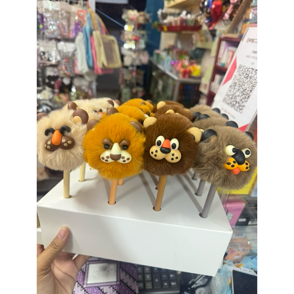 

3pcs pena karakter lucu motif random