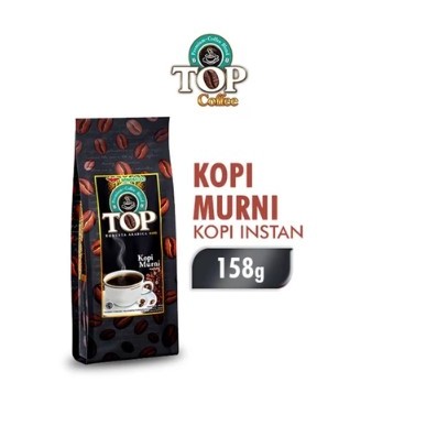 

Top Coffee Murni Robusta Arabika 158 Gr