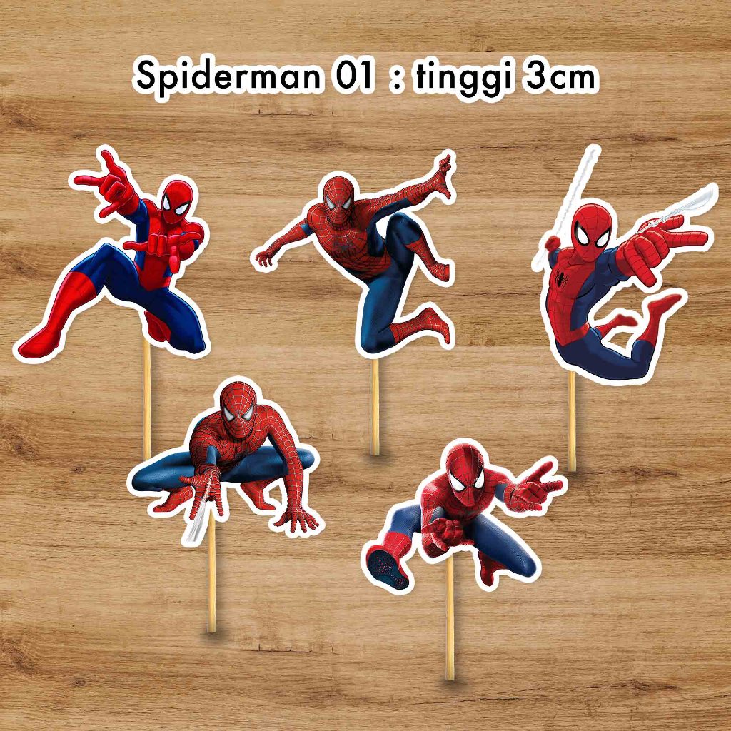 

Topper kue SPIDERMAN 01