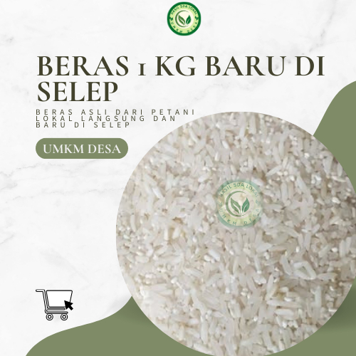 

Murah!!!! Beras dengan Kemasan 1 KG Baru Diselep