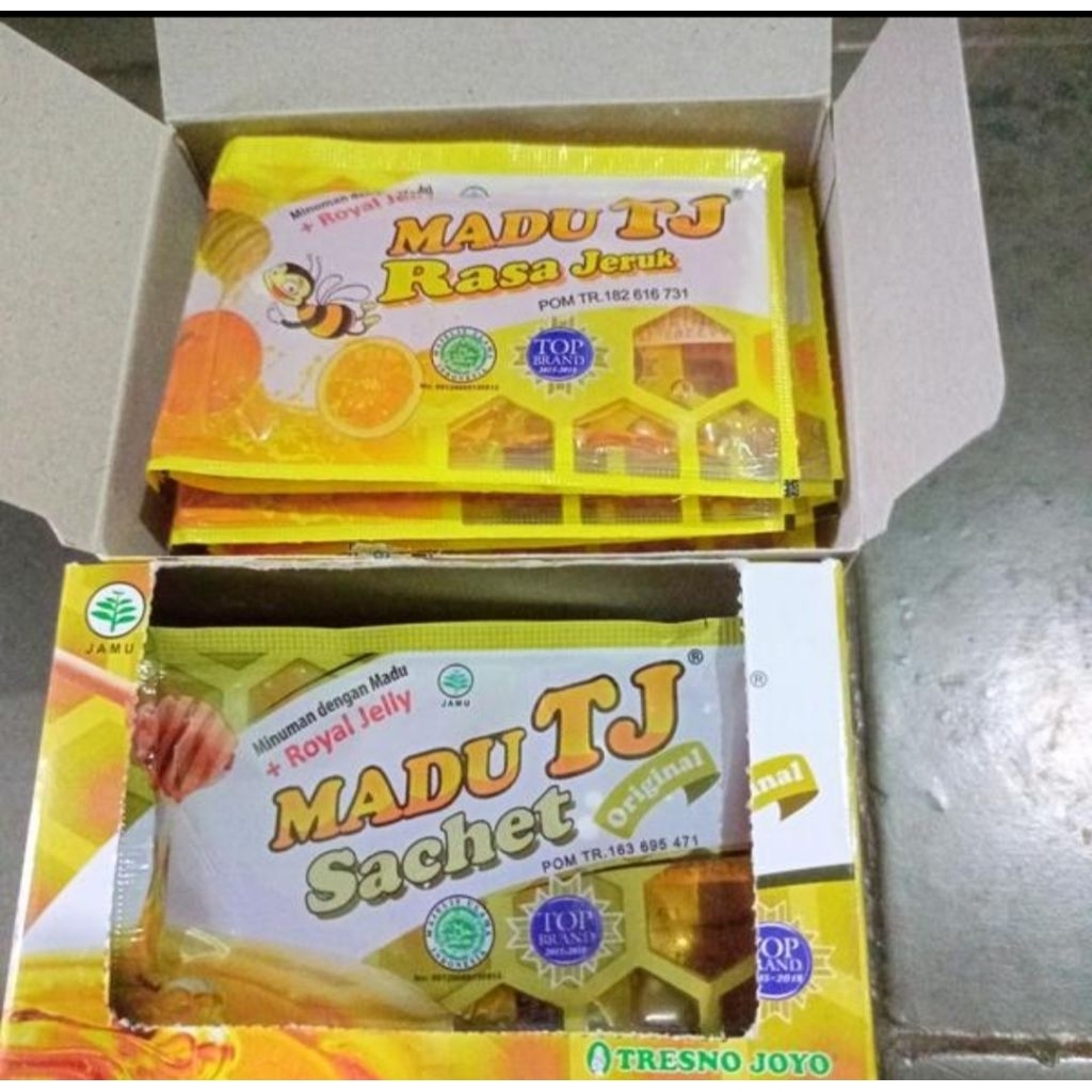 

madu tj shaset isi 12 bungkua