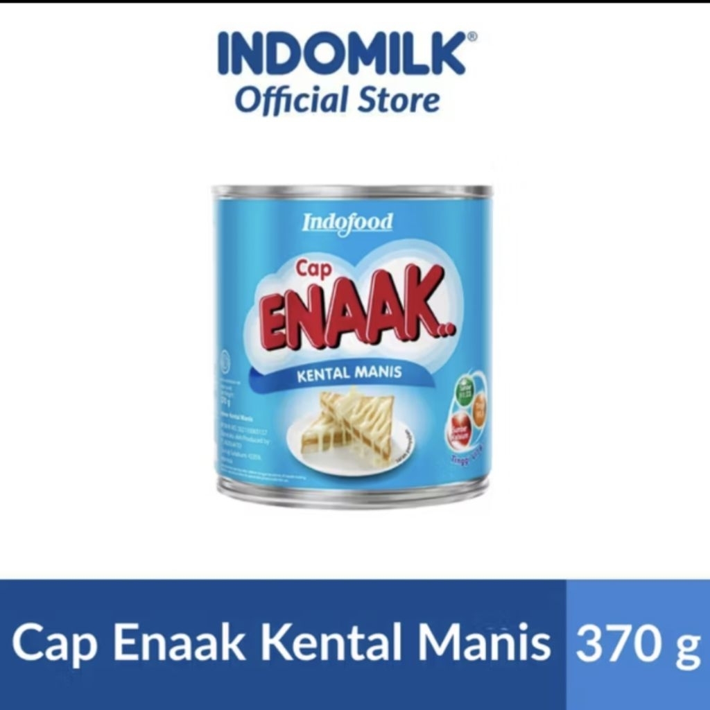 

Cap Enaak Kental Manis Putih Kaleng 370 gr