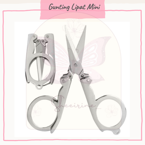 

Gunting Lipat Kecil Stainless / Gunting Lipat Mini Gunting Saku Kecil Gunting Kumis Gunting Jenggot Gunting Stainless Steel