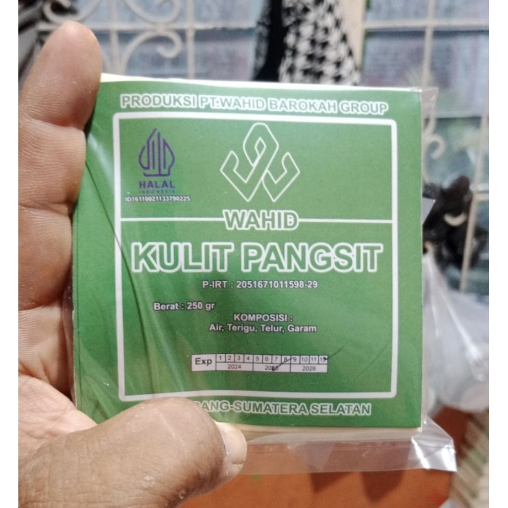 

KULIT PANGSIT PREMIUM ISI 50 LEMBAR TEBAL