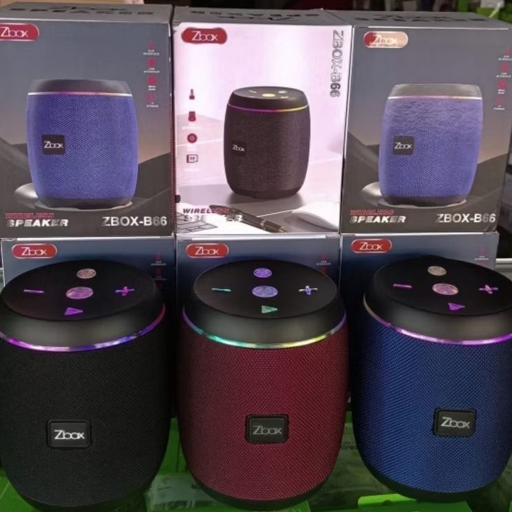 Speaker bluetooth original zbox B66 suaranya jernih bersih dan Super bass