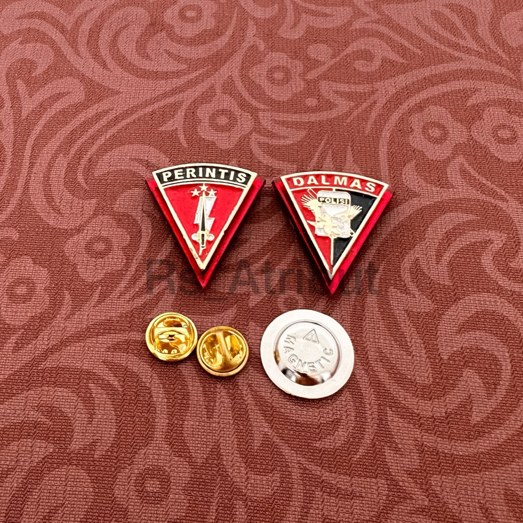 Pin Brevet Brivet Dalmas / Perintis Sabhara Kecil Polisi Polri Premium
