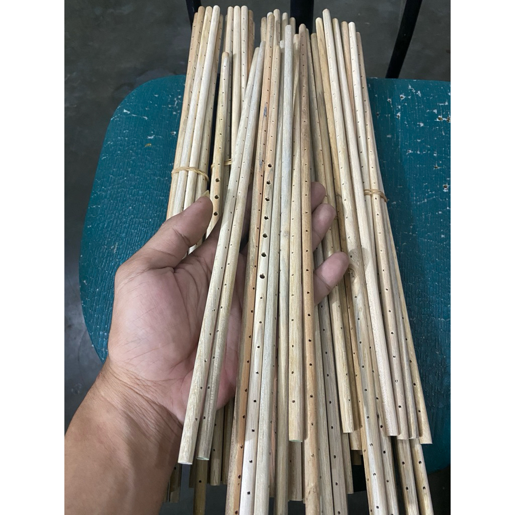 Sabuk / Ring Sangkar Burung Bulat Jati