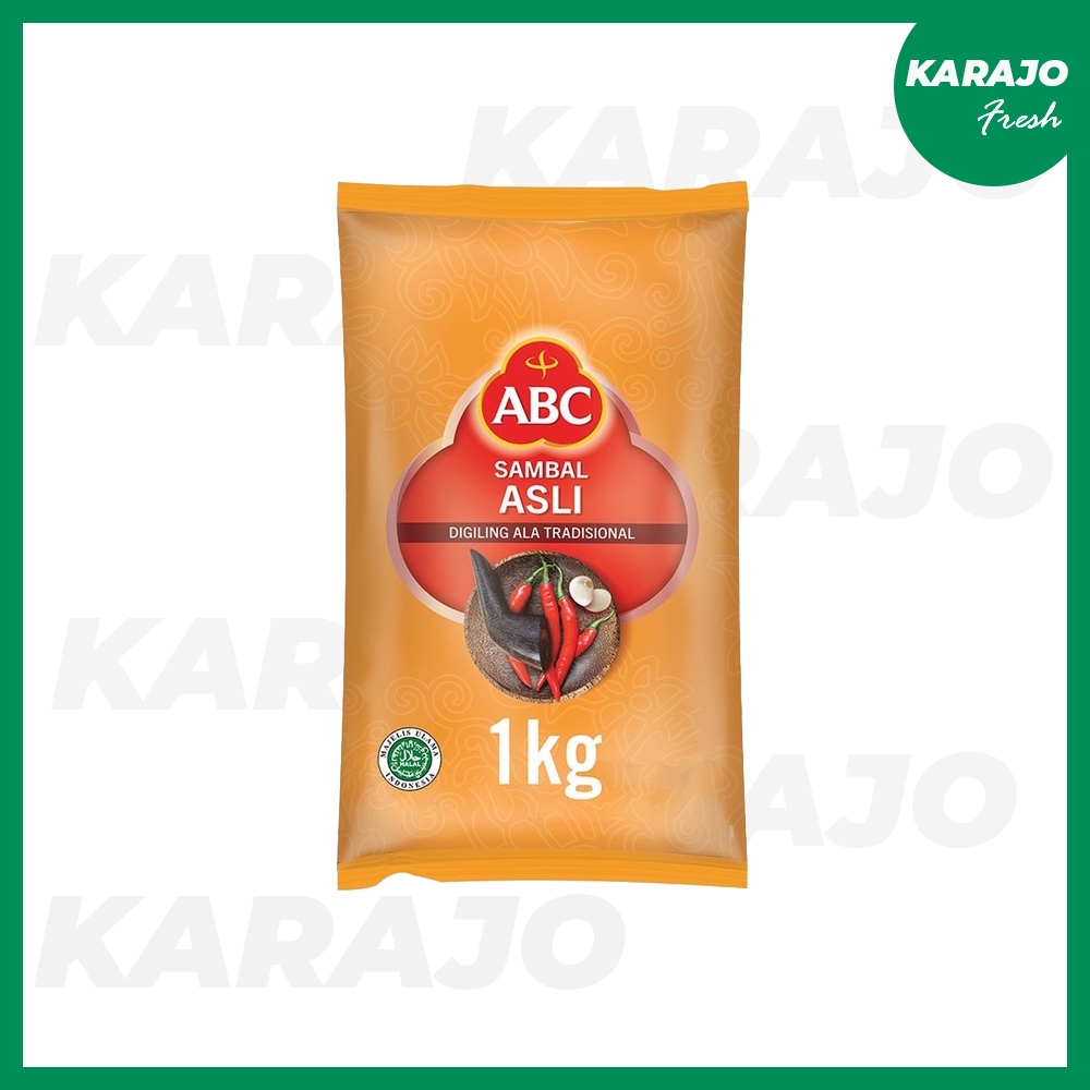 

Sambal Asli ABC Kemasan 1kg