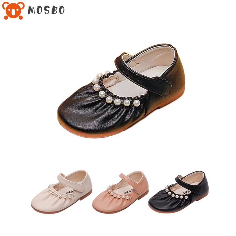KODE K52Z MOSBO Sepatu Flat Anak Anakanak Sepatu Kulit Anakanak Flat Shoes