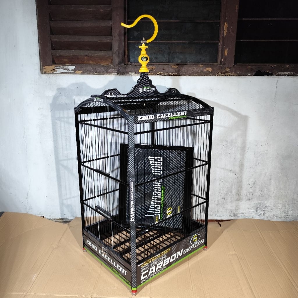 Sangkar Ebod Kotak Decal Ruji Fiber No 2