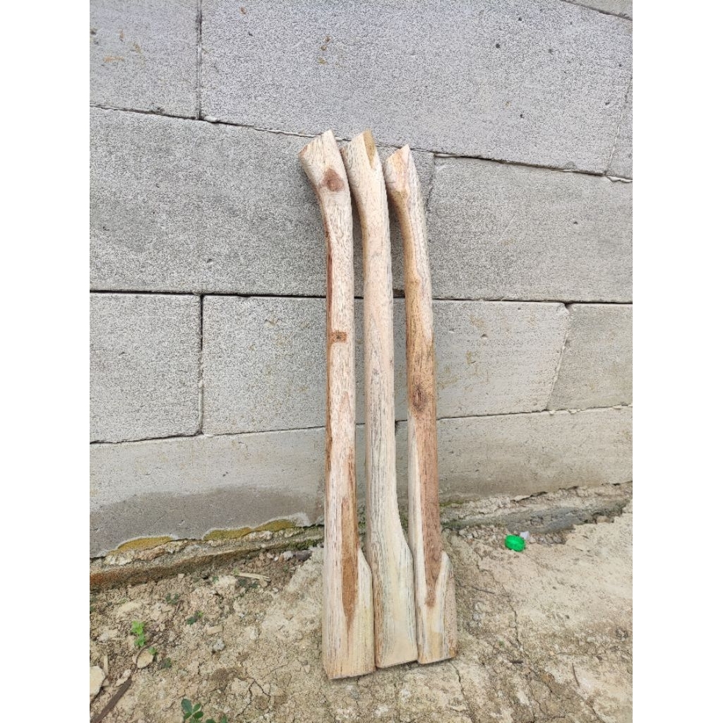 doran kayu jati/gagang pacul kayu jati