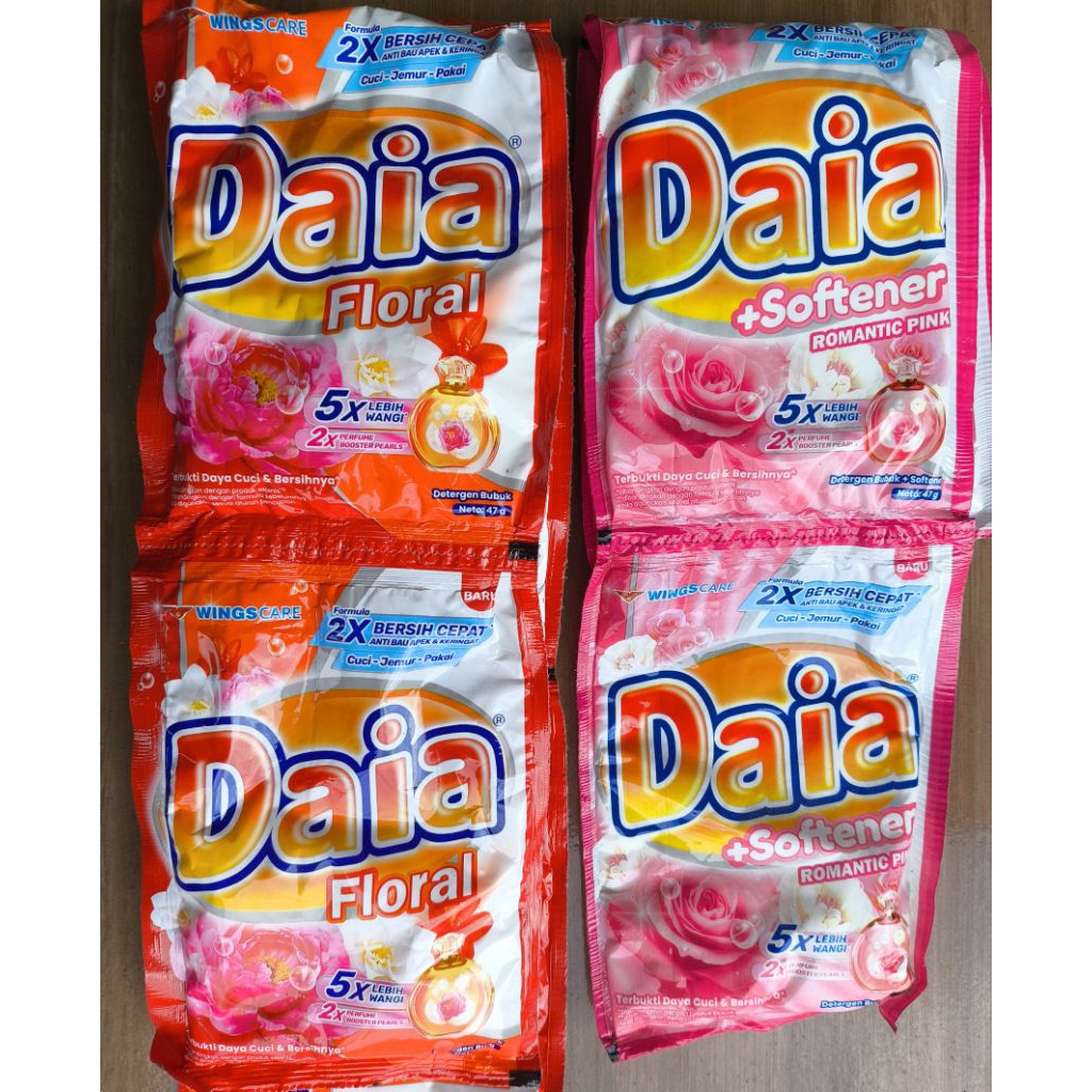 DAIA DETERGENT BUBUK RENTENGAN