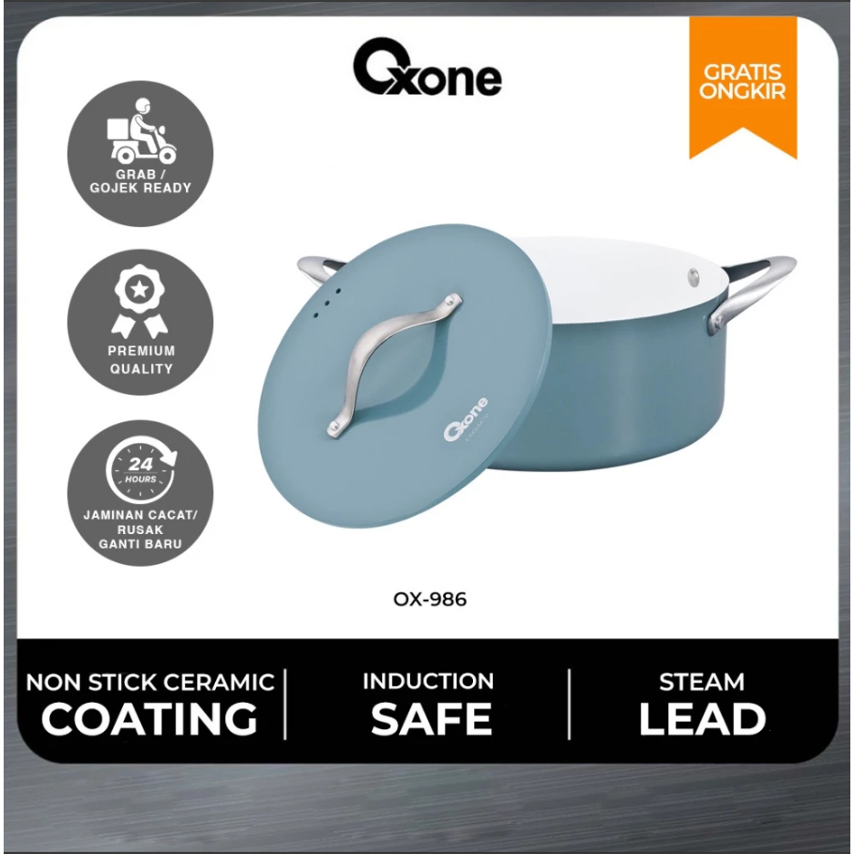 fry pan sauce pan One Set Oxone 0X986 Legacy Ceramic Coating