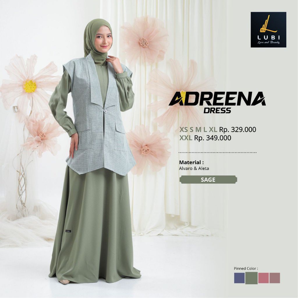 gamis promo adreenaa by lubi